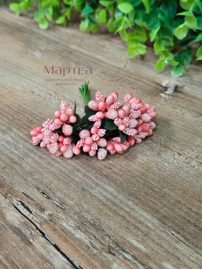 image of paper stamens