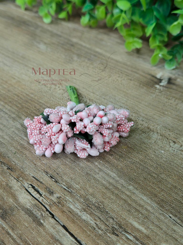 image of paper stamens