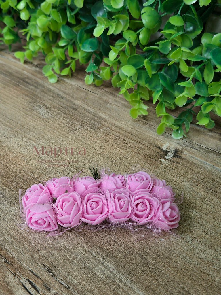image of foam roses