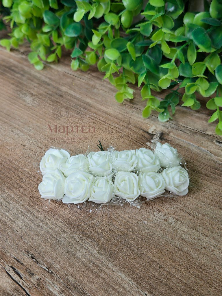 image of foam roses