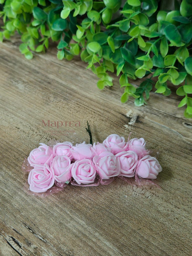 image of foam roses