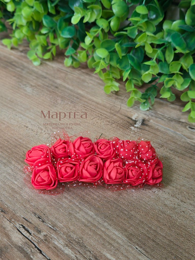 image of foam roses