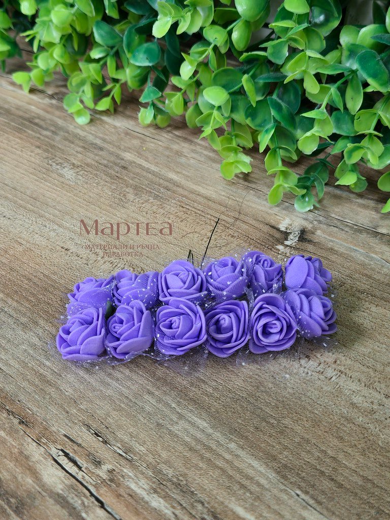 image of foam roses