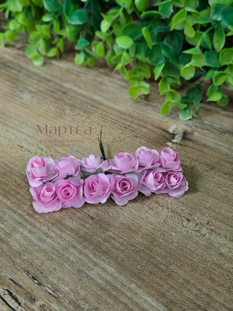 image of paper roses