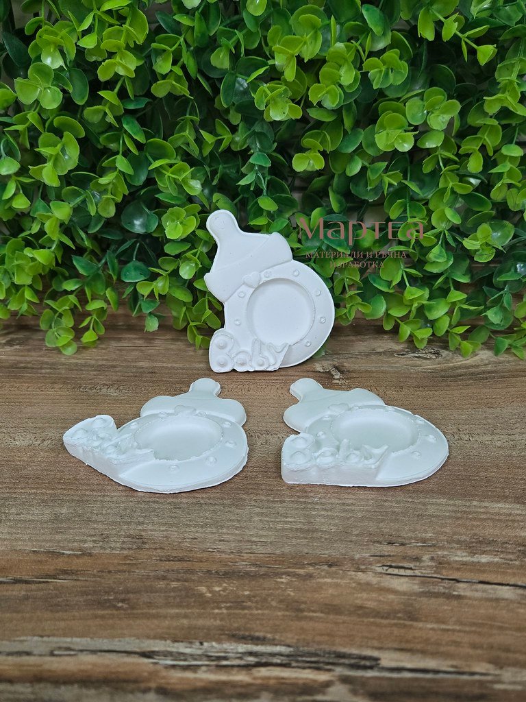 plaster baby feeding bottle
