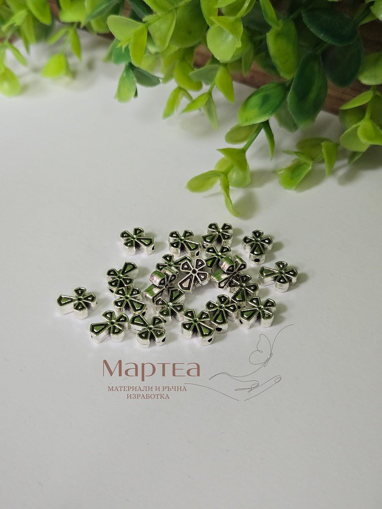 metal cross beads