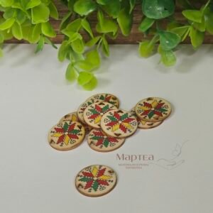 Плочка с българска шивица/ Б