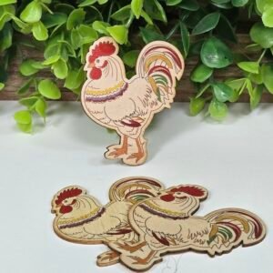 Петел - цветен