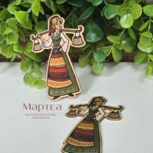 Жена с кобилица