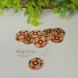 Плочка с българска шивица/ Д