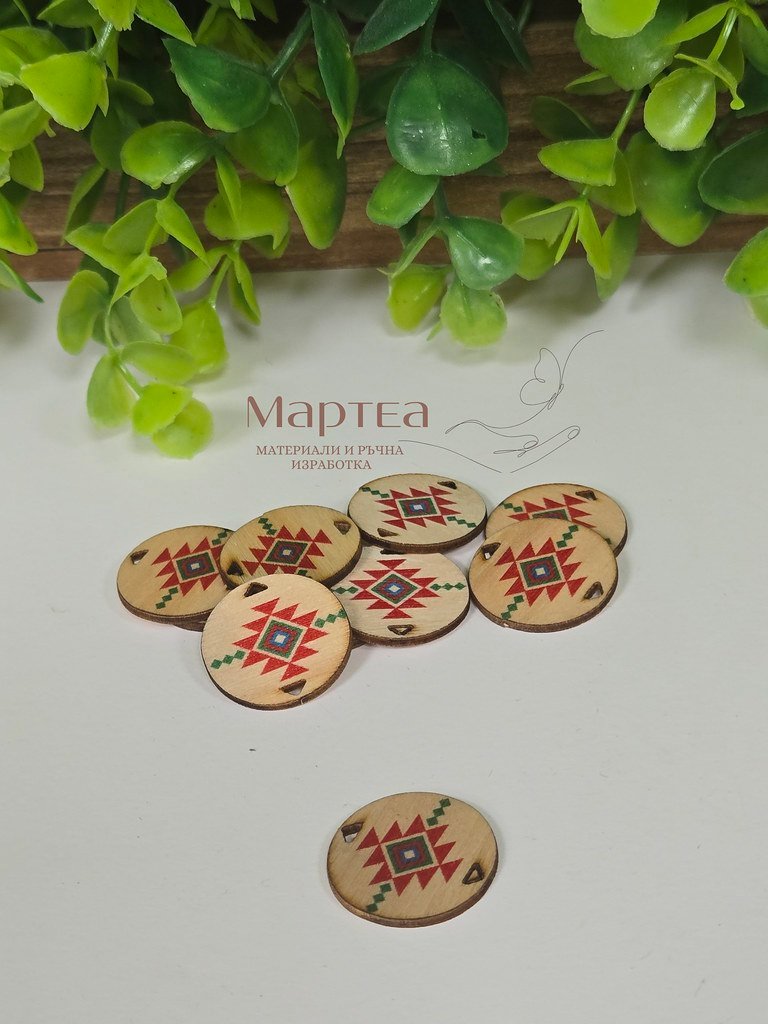 Плочка с българска шивица/ А