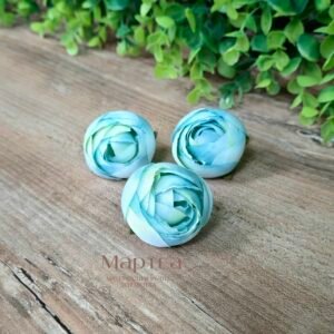 Божур чашка - бебешко синьо