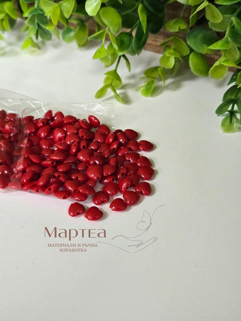 Мънисто сърце