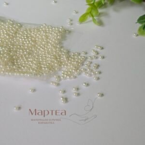 Перла - екрю (2мм)