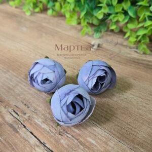 Божур чашка - ледено синьо