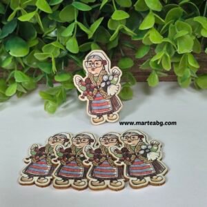 Дървен елемент - "Баба Марта"