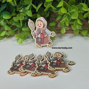 Дървен елемент - "Баба Марта" - вретено