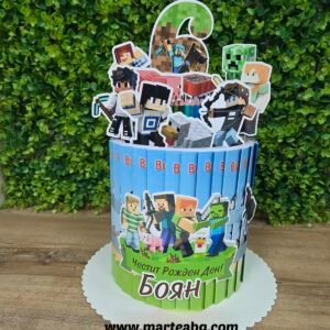 Торта от книжки - Minecraft