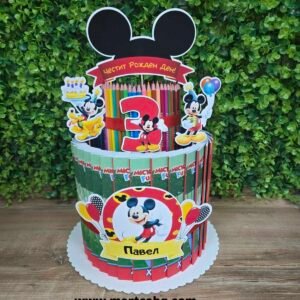 Торта от книжки - Мики Маус