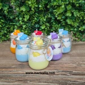 Свещ в бурканче - Великден - 100мл