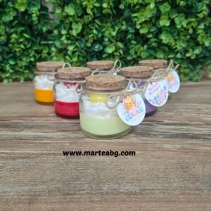 Свещ в бурканче - Великден - 100мл вариант 2