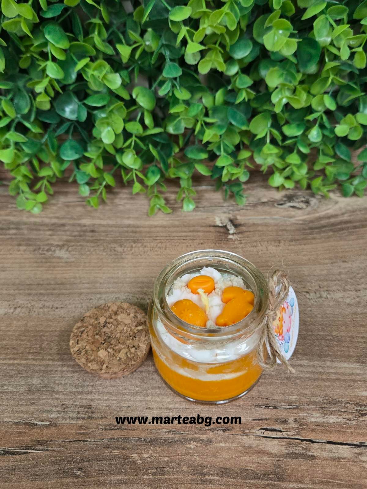 Свещ в бурканче - Великден - 100мл вариант 2 - Image 5