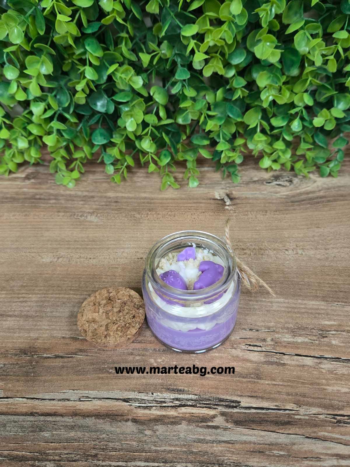 Свещ в бурканче - Великден - 100мл вариант 2 - Image 4