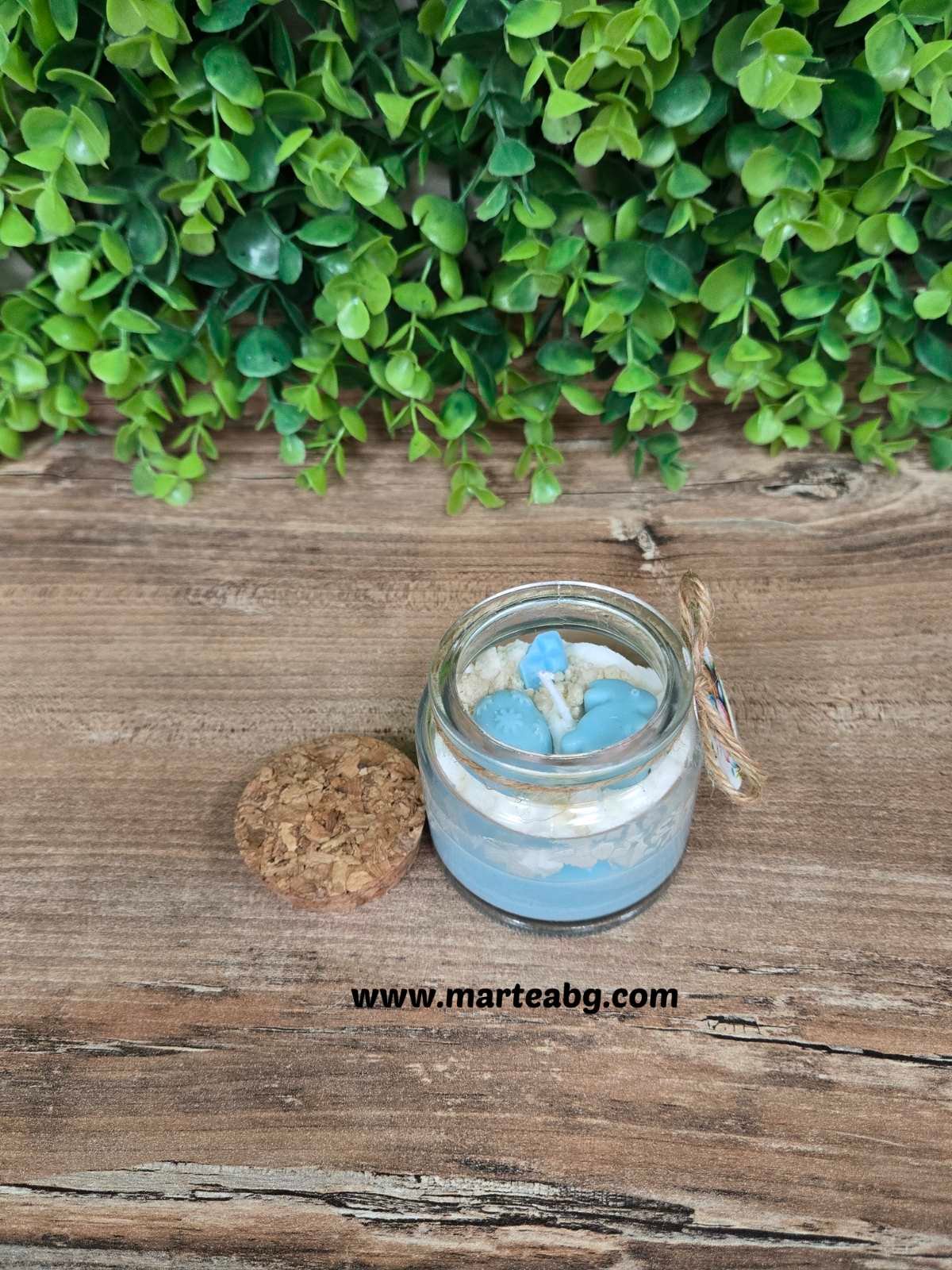 Свещ в бурканче - Великден - 100мл вариант 2 - Image 3