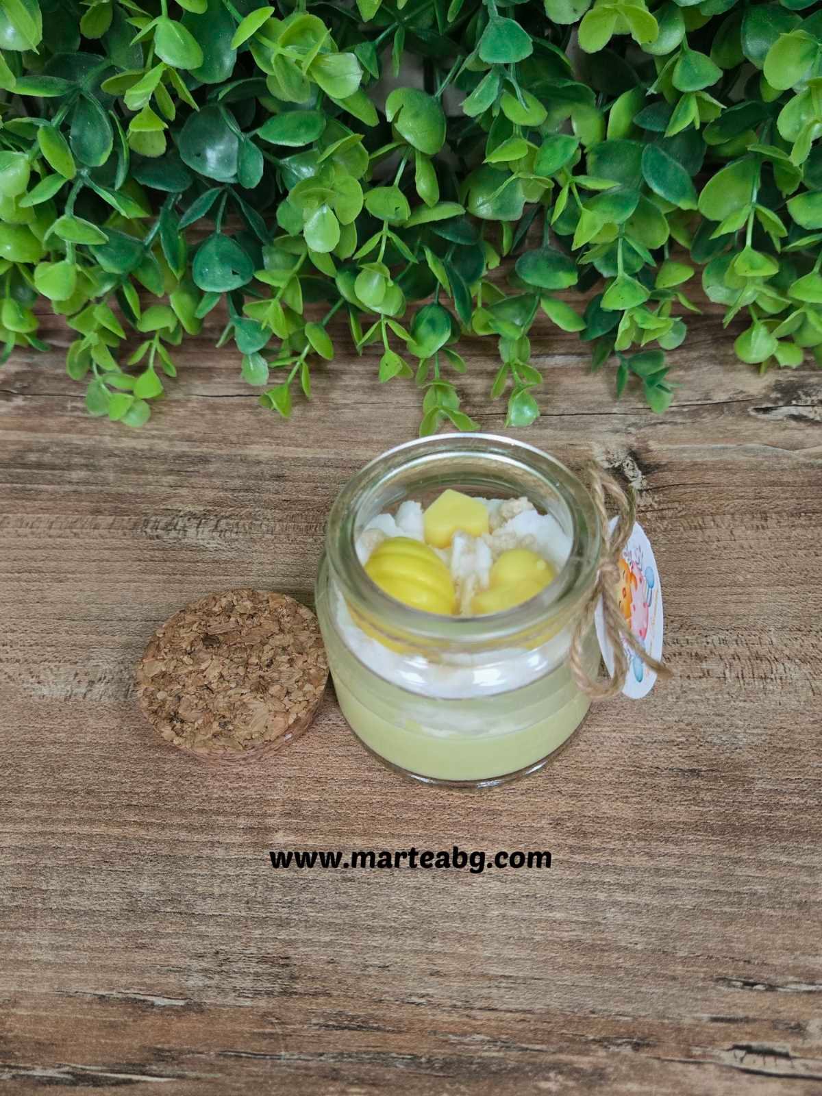 Свещ в бурканче - Великден - 100мл вариант 2 - Image 7